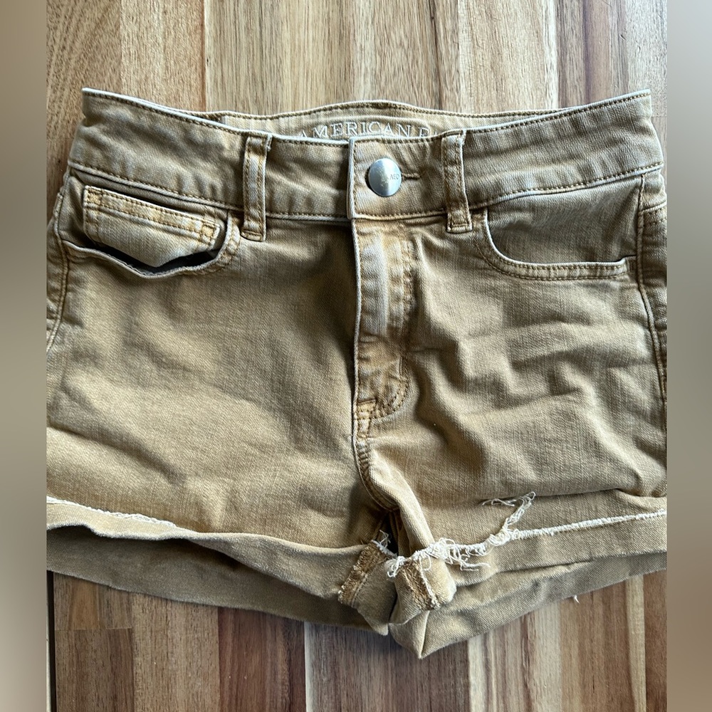 American Eagle High Rise Shorts 4